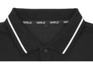 Tricou Polo Negru, Mărimea 2Xl