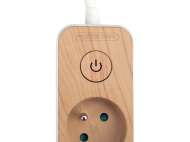 Prelungitor Cu Usb Imitație Lemn 3G 1.4M