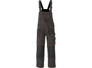Pantaloni De Lucru Cu Pieptar, Basalt, Mărimea L