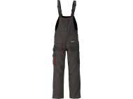 Pantaloni De Lucru Cu Pieptar, Basalt, Mărimea L