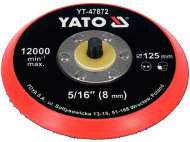Disc De Lustruit Cu Velcro 125Mm Th 5/16