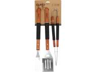Set Grătar 3 Piese, Lemn