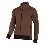 Jacheta Hanorac Cu Fermoar / Maro - 2xl