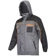 Jacheta Lucru Captusita / Negru-gri-portocaliu - 3xl