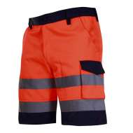 Pantalon Reflectorizant Scurt / Portocaliu - 2xl
