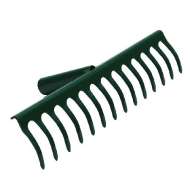 Grebla Metalica Cu Dinti Caliti 410x80mm / 16 Dinti