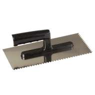 Gletiera Inox Dintata Cu Maner Plastic 270x130/6mm