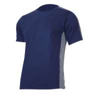 Tricou Bumbac Multicolor / Albastru-gri - Xl