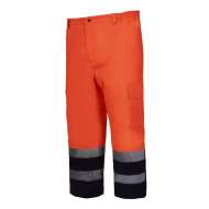 Pantalon Reflectorizant Captusit / Portocaliu - L