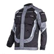 Jacheta Lucru Groasa Premium Negru-gri - L/h-176