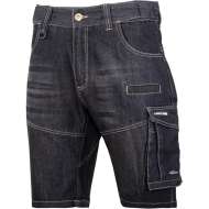 Pantalon Lucru Tip-blugi Scurt Inchisi - M