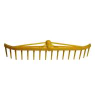 Grebla Plastic Cu Intaritura 550x80mm / 16 Dinti