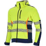 Jacheta Reflectorizanta Elastica Cu Model / Verde - 3xl