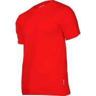 Tricou Bumbac Elastic / Rosu - Xl