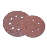 Disc Abraziv Hartie Cu Orificii 125mm - Gr.80, 5/set