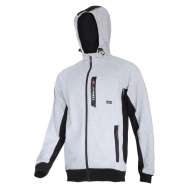 Jacheta Hanorac Premium Cu Gluga Si Fermoar / Gri - 2xl